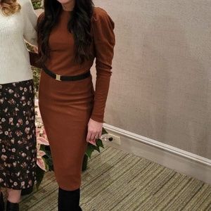 Long Sleeve Midi Dress